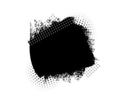 abstract zwart halftone grunge wit achtergrond ontwerp vector