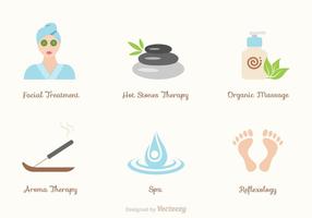 Gratis Spa en Wellness Vector Pictogrammen