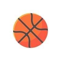basketbal populair sport- en oefening Speel door het werpen de bal in de hoepel naar winnen. vector