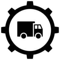 levering onderhoud icoon, logistiek en levering thema vector