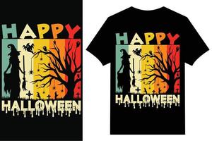 halloween t-shirt ontwerp grafiek vector