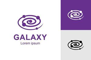 heelal planeet logo icoon symbool voor astronomie logo ontwerp vector