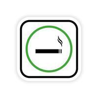 vape zone plaats glyph silhouet icoon. vapen elektrisch sigaret gebied teken. rook elektronische sigaret zone groen pictogram. veilig roken e-sigarettenkamer staat symbool toe. geïsoleerde vectorillustratie. vector