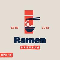 ramen alfabet ik logo vector