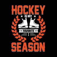 hockey t overhemd ontwerp vector