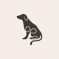 hond logo ontwerp vector sjabloon