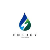 groen energie logo vector sjabloon