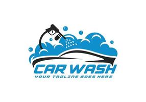 auto wassen logo ontwerp vector illustratie