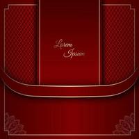 rood luxe achtergrond, vector ontwerp