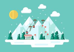 Gratis Winter Vectorillustratie vector