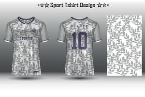 Amerikaans voetbal Jersey model, voetbal Jersey model, wielersport Jersey mockup en sport Jersey mockup met abstract meetkundig patroon vrij vector