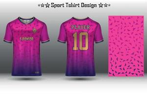 Amerikaans voetbal Jersey model, voetbal Jersey model, wielersport Jersey mockup en sport Jersey mockup met abstract meetkundig patroon vector