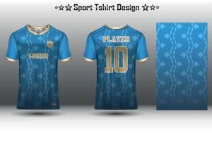 voetbal Jersey mockup Amerikaans voetbal Jersey ontwerp sublimatie sport t overhemd ontwerp verzameling voor racen, wielersport, gamen, motorcross vector