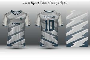 voetbal Jersey mockup Amerikaans voetbal Jersey ontwerp sublimatie sport t overhemd ontwerp verzameling voor racen, wielersport, gamen, motorcross vector