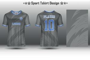 voetbal Jersey mockup Amerikaans voetbal Jersey ontwerp sublimatie sport t overhemd ontwerp verzameling voor racen, wielersport, gamen, motorcross vector