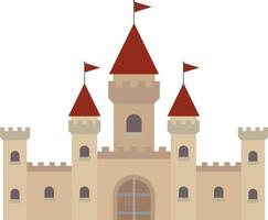 kasteel vectorillustratie vector