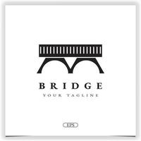 brug logo premie elegant sjabloon vector eps 10