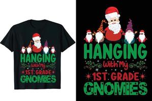 kerst t-shirt ontwerp vector