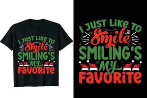 kerst t-shirt ontwerp vector