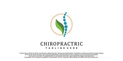 chiropractie logo ontwerp wervelkolom logo sjabloon spinal icoon ruggegraat icoon verwant naar fysio behandeling premie vector