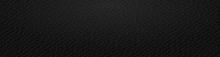gebroken donker achtergrond naadloos patroon. zwart steen tegel of metaal Hoes met stukken vector illustratie.