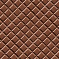 naadloos patroon zoet chocola structuur vector