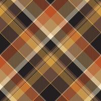 Schotse ruit Schotland naadloos plaid patroon vector. retro achtergrond kleding stof. wijnoogst controleren kleur plein meetkundig textuur. vector