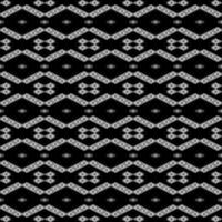 zwart en wit naadloos meetkundig patroon vector