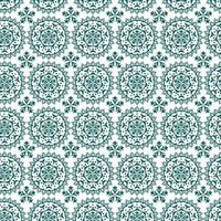 naadloos etnisch patroon met bloemen motieven. mandala gestileerde afdrukken sjabloon voor kleding stof en papier. . .vintage decoratief element. hand- getrokken achtergrond. Islam, Arabisch, Indisch, poef motieven. vector