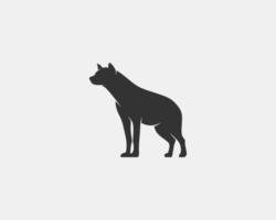 hyena vector silhouet