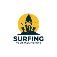 surfen logo vector