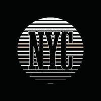 New York City typografie vector t-shirt ontwerp