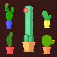 cactus mini reeks vector