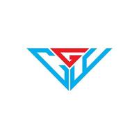 cgy brief logo creatief ontwerp met vector grafisch, cgy gemakkelijk en modern logo in driehoek vorm geven aan.