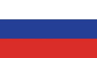 nationaal vlag van Rusland vector illustratie. Russisch vlag
