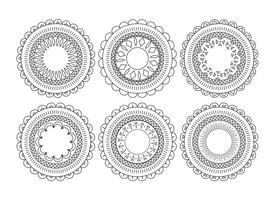 Decoratieve Bloemvormen vector