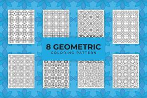 geometrisch kunstpatroon vector