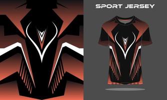 Jersey sport achtergrond voor voetbal Amerikaans voetbal gaming vector