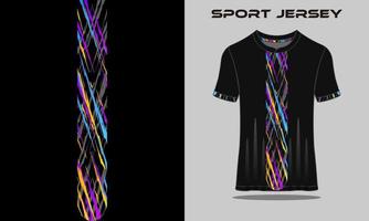 t-shirt Jersey grunge uniform vector