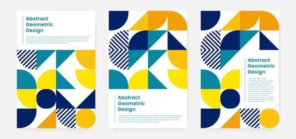 geometrische minimalistische artwork cover met vorm en figuur. abstracte patroonontwerpstijl voor omslag, webbanner, bestemmingspagina, bedrijfspresentatie, branding, verpakking, behang vector