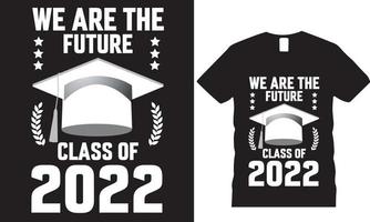 wij zijn de toekomstige klas van 2022 vector