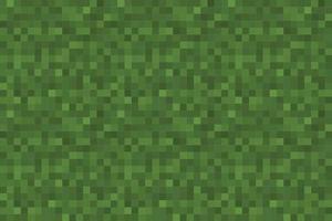 pixel achtergrond, spellen concept achtergrond, aanpasbaar naadloos vector patroon, gras