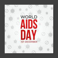 wereld Aids Dag vector