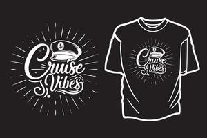 cruise t-shirt ontwerp retro vintage typografie en belettering kunst illustratie grafisch vector