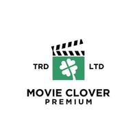 klaver film films logo pictogram ontwerp vector