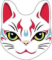 neko masker illustratie vector