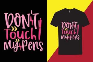 creatief typografie t-shirt voor hoog school- leerling , 1e rang t overhemd -2e rang koel t shirt, school- t overhemd . vector