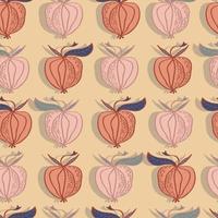 appels fruit vector naadloos patroon