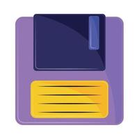 floppy schijf 90s modern vector