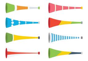 Gratis Vector Vuvuzela Pictogrammen